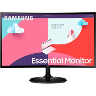 SAMSUNG MT LED LCD Monitor 27" S360C FullHD - Prohnutý 1800R, VA, 1920x1080, 4ms, 75Hz,HDMI,VGA