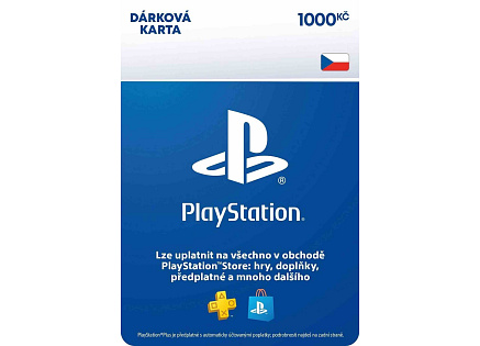 SONY Playstation Live Card Dual CZK1000/CZ