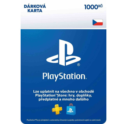 SONY Playstation Live Card Dual CZK1000/CZ