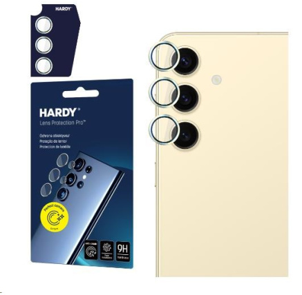 3mk HARDY Lens Protection Pro pro Samsung Galaxy S24+ Yellow 3mk HARDY Lens Protection Pro pro Samsung Galaxy S24+ Yellow
