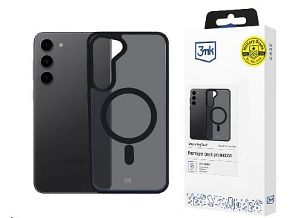3mk ochranný kryt Smoke MagCase pro Samsung Galaxy S23 5G 3mk ochranný kryt Smoke MagCase pro Samsung Galaxy S23 5G
