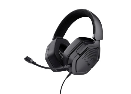 TRUST Herní sluchátka GXT 492 Carus, černá