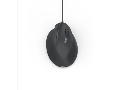 Hama vertikální ergonomická kabelová myš ECM-500R, pro praváky, černá Hama vertikální ergonomická kabelová myš ECM-500R, pro praváky, černá