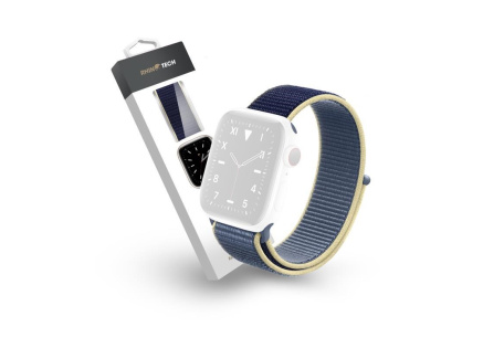 RhinoTech řemínek Magic Tape pro Apple Watch 42/44/45/49mm ledově modrá RhinoTech řemínek Magic Tape pro Apple Watch 42/44/45/49mm ledově modrá