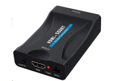 PREMIUMCORD Převodník HDMI 1na SCART 080P s napájecím zdrojem 230V