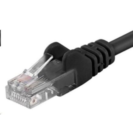 PremiumCord Patch kabel UTP RJ45-RJ45 CAT6 0.25m černá PremiumCord Patch kabel UTP RJ45-RJ45 CAT6 0.25m černá