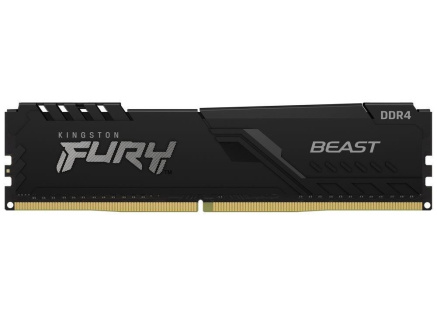 KINGSTON DIMM DDR4 8GB 3200MT/s CL16 FURY Beast Černá