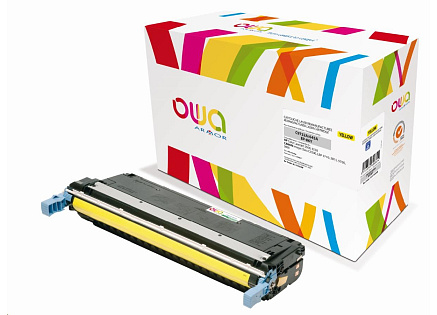 OWA Armor toner pro HP Color Laserjet 5500, 5550, 12000 Stran, C9732A, žlutá/yellow OWA Armor toner pro HP Color Laserjet 5500, 5550, 12000 Stran, C9732A, žlutá/yellow