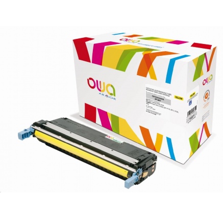 OWA Armor toner pro HP Color Laserjet 5500, 5550, 12000 Stran, C9732A, žlutá/yellow OWA Armor toner pro HP Color Laserjet 5500, 5550, 12000 Stran, C9732A, žlutá/yellow
