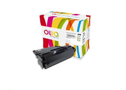 OWA Armor toner pro LEXMARK T650, 652, 654, 656, X651, 652, 654, 656, 658, 25000 Stran, T650H11E, černá/black