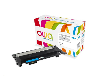 OWA Armor toner pro SAMSUNG CLP 360, 365, CLX 3300, 3305, 1000 Stran, CLTC406S, modrá/cyan (CLT-C406S,ST984A)