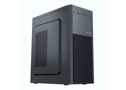 1stCOOL skříň JAZZ 6, micro tower, AU, USB 3.0, bez zdroje, černá