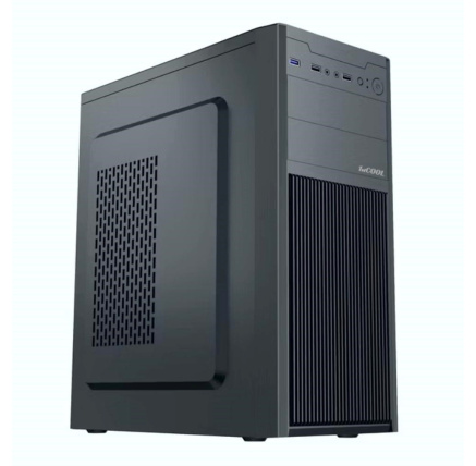 1stCOOL skříň JAZZ 6, micro tower, AU, USB 3.0, bez zdroje, černá