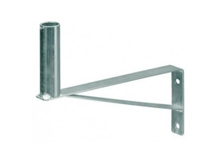 Držák antény na zeď se vzpěrou, galvanický zinek, délka 29cm