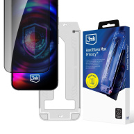 3mk tvrzené sklo HardGlass Max Privacy FrameFit pro Samsung Galaxy A16 4G/5G/ A17 4G/5G