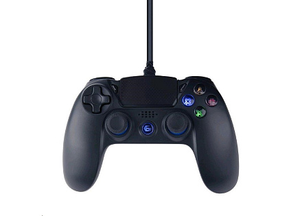 GEMBIRD gamepad PD-PS4U-01 pro PS4 a PC, vibrační, 3m GEMBIRD gamepad PD-PS4U-01 pro PS4 a PC, vibrační, 3m