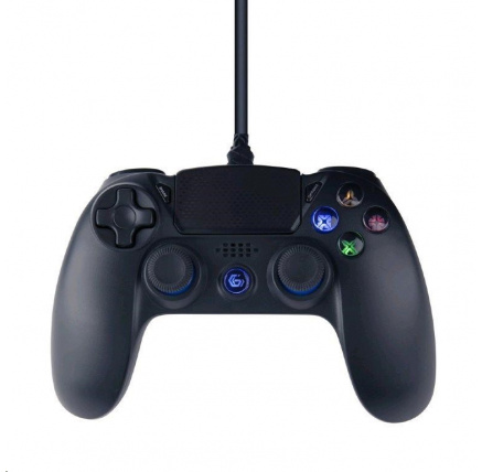 GEMBIRD gamepad PD-PS4U-01 pro PS4 a PC, vibrační, 3m