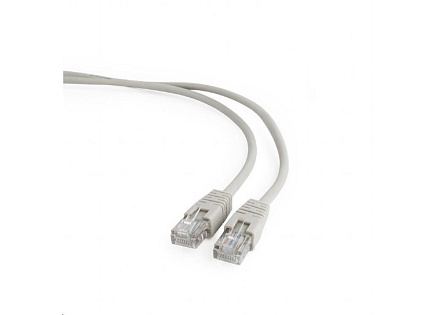 GEMBIRD kabel patchcord Cat5e UTP 30m, šedý