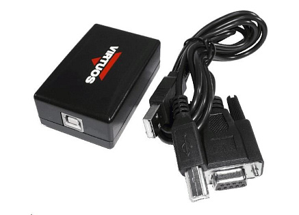 Virtuos RS-232 adaptér pro pokladní zásuvky Virtuos RS-232 adaptér pro pokladní zásuvky