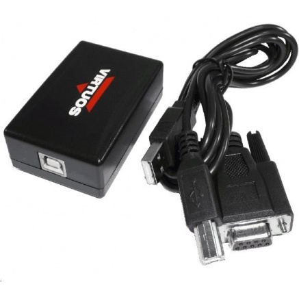 Virtuos RS-232 adaptér pro pokladní zásuvky Virtuos RS-232 adaptér pro pokladní zásuvky