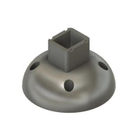 TP-LINK držák pro kamery Tapo C500/C510W/C520WS/C530WS pro montáž na vruty do polystyrenu, bílý s krytkou kabelů (1ks)