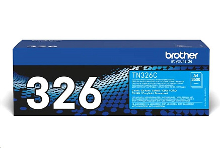 BROTHER Toner TN-326C Laser Supplies - 3500stran - pro DCP-L8450CDW BROTHER Toner TN-326C Laser Supplies - 3500stran - pro DCP-L8450CDW