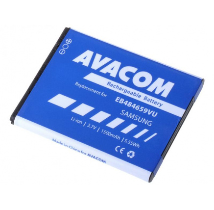 AVACOM baterie do mobilu Samsung Galaxy W Li-Ion 3,7V 1500mAh (náhrada EB484659VU) AVACOM baterie do mobilu Samsung Galaxy W Li-Ion 3,7V 1500mAh (náhrada EB484659VU)