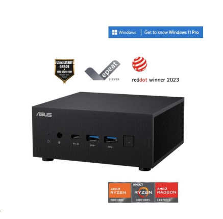 ASUS PC PN53-BBR575HD AMD R5-7535HS bez RAM 2*M.2 Slot+ 1* 2.5" Slot INTEL Wi-Fi 6E + BT5.2(2*2)