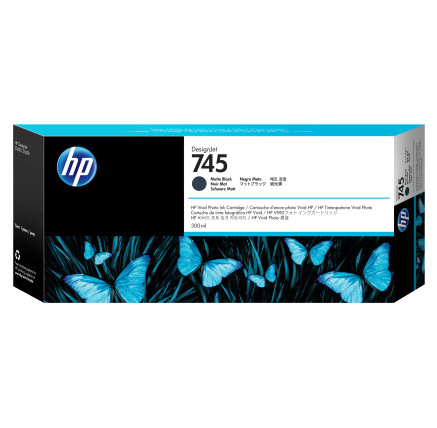 HP 745 300-ml Matte Black Ink Cartridge