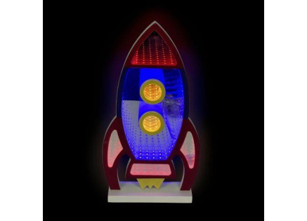 2Kids Toys LED NEON LIGHT lampička Raketa