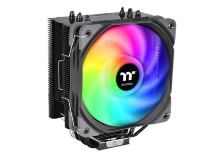 THERMALTAKE Chladič CPU UX200 SE ARGB, 1x120mm, LGA1851, AM5, černá THERMALTAKE Chladič CPU UX200 SE ARGB, 1x120mm, LGA1851, AM5, černá