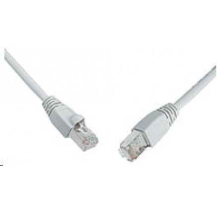 Solarix Patch kabel CAT6 SFTP PVC 10m šedý snag-proof C6-315GY-10MB