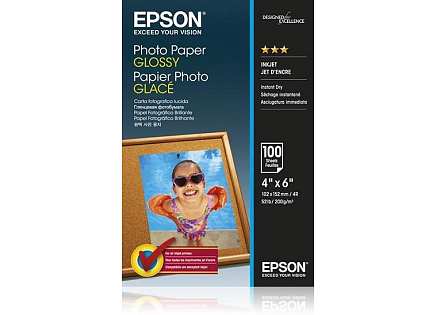 EPSON Paper Photo Glossy 10x15cm 100 sheet
