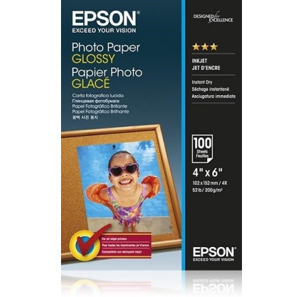EPSON Paper Photo Glossy 10x15cm 100 sheet