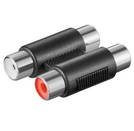 PREMIUMCORD Redukce 2x cinch / RCA Female/Female