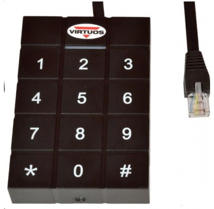 Virtuos RFID 125 kHz adaptér s klávesnicí pro pokladní zásuvky Virtuos 24V Virtuos RFID 125 kHz adaptér s klávesnicí pro pokladní zásuvky Virtuos 24V