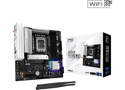 ASRock MB Sc LGA1851 B860M Pro RS WiFi, Intel B860, 4xDDR5, 1xDP, 1xHDMI, WiFi, mATX