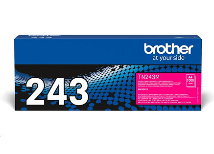 BROTHER Toner TN-243M - PRO HLL3210 HLL3270 DCPL3510 DCPL3550 MFCL3730 MFCL3770 - cca 1000stran