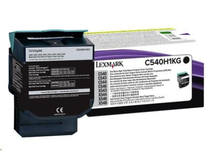 LEXMARK toner pro C540, C543, C544, X543, X544 (2 500 stran)