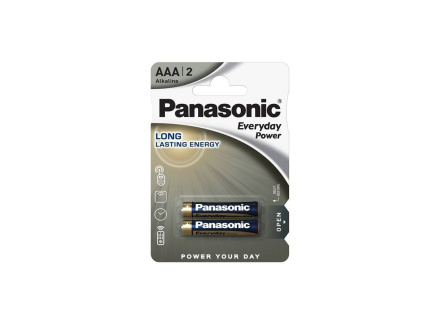 Panasonic Alkalická baterie LR03EPS/2BP Everyday Power (Blistr 2 ks) Panasonic Alkalická baterie LR03EPS/2BP Everyday Power (Blistr 2 ks)