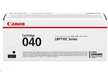 Canon TONER CRG-040HBK černá pro imageCLASS LBP712Cdn, i-SENSYS LBP710Cx, LBP712Cx (12500 str.) Canon TONER CRG-040HBK černá pro imageCLASS LBP712Cdn, i-SENSYS LBP710Cx, LBP712Cx (12500 str.)