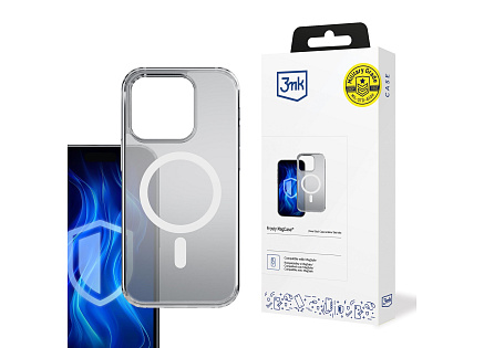 3mk ochranný kryt Frosty MagCase White pro Apple iPhone 16 Pro Max