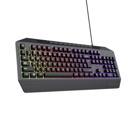 TRUST klávesnice GXT 836 EVOCX Herní Klávesnice, CZ/SK