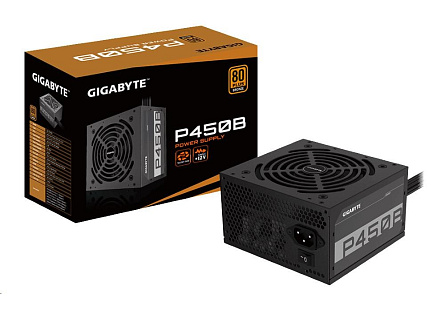 GIGABYTE zdroj P450B, 450W, 80plus bronze, 12 cm fan