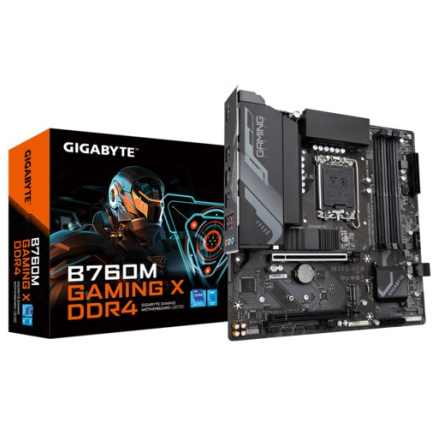 GIGABYTE MB Sc LGA1700 B760M GAMING X DDR4, Intel B760, 4xDDR4, 1xDP, 1xHDMI, mATX