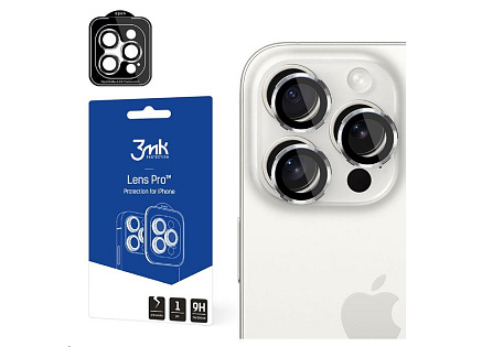 3mk Lens Protection Pro pro Apple iPhone 14, stříbrná
