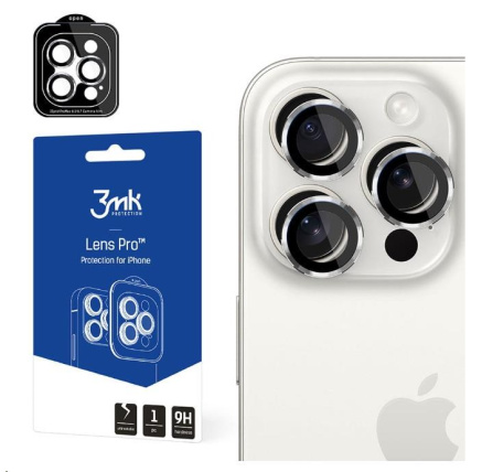 3mk Lens Protection Pro pro Apple iPhone 14, stříbrná 3mk Lens Protection Pro pro Apple iPhone 14, stříbrná
