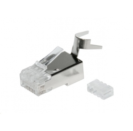 Solarix Konektor RJ45 CAT6A STP 8p8c stíněný skládaný na drát KRJS45/6ASLD (prodej po 10 ks) Solarix Konektor RJ45 CAT6A STP 8p8c stíněný skládaný na drát KRJS45/6ASLD (prodej po 10 ks)