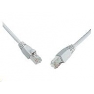 Solarix Patch kabel CAT5E SFTP PVC 3m šedý snag-proof C5E-315GY-3MB