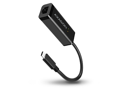 AXAGON ADE-SRC, USB-C 3.2 Gen 1 - Gigabit Ethernet síťová karta, auto instal, černá AXAGON ADE-SRC, USB-C 3.2 Gen 1 - Gigabit Ethernet síťová karta, auto instal, černá